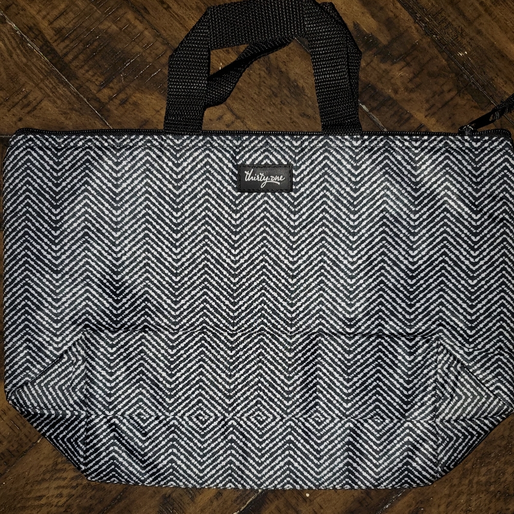 New Thirty one Herringbone lunch bag